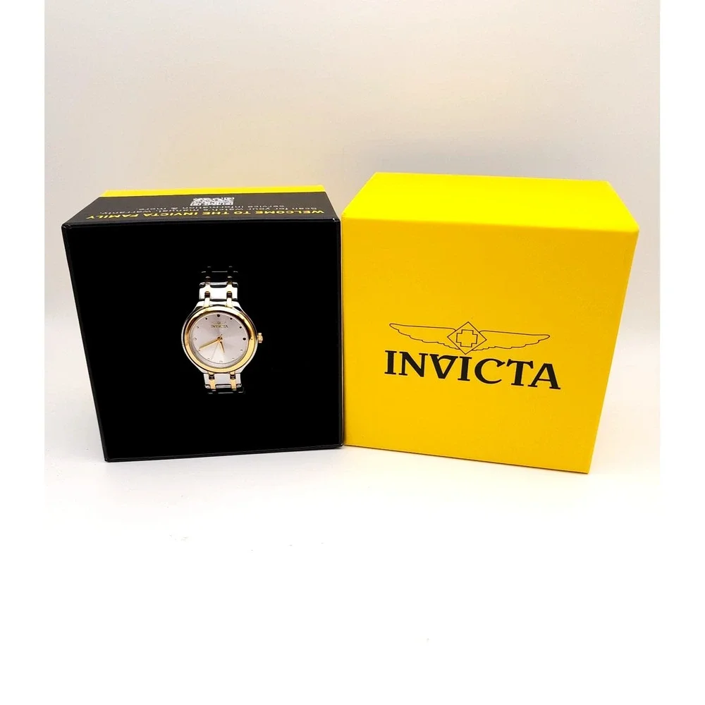 Invicta Wildflower Veylise 50609 Women's Two Tone Watch 32mm New